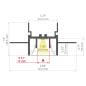 Preview: LED ALU-Profil FOLED